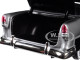 1955 Chevrolet Bel Air Black Silver 1/24 Diecast Model Car Motormax 73229
