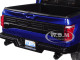 2017 Ford F-150 Raptor Pickup Truck Blue Black Wheels 1/27 Diecast Model Car Motormax 79344