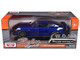 2018 Ford Mustang GT 5.0 Blue Black Wheels 1/24 Diecast Model Car Motormax 79352