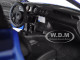 2018 Ford Mustang GT 5.0 Blue Black Wheels 1/24 Diecast Model Car Motormax 79352