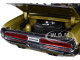 1970 Dodge Challenger R/T Convertible Luggage Rack Metallic Gold Black Stripes 1/18 Diecast Model Car Greenlight 13527