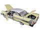 1958 Plymouth Fury Timeless Classics Yellow White Top 1/18 Diecast Model Car Motormax 73115