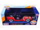 1956 Ford F-100 Pickup Truck Gulf Dark Blue Red 1/24 Diecast Model Car Motormax 79647