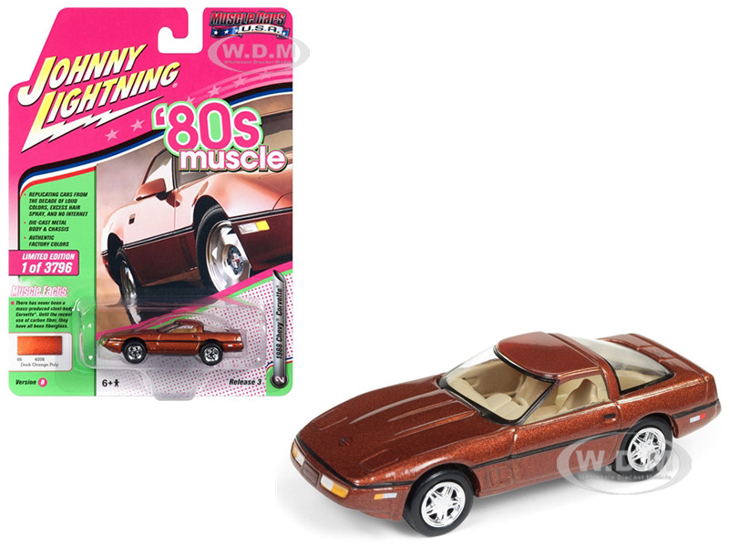 1988 Chevrolet Corvette Dark Bronze Metallic 80 S Muscle Limited