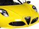 Alfa Romeo 4C Spider Giallo Prototipo Yellow Black Top 1/18 Model Car Autoart 70143