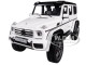 Mercedes Benz G500 4X4 2 Gloss White 1/18 Model Car Autoart 76316