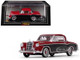 1958 Mercedes Benz 220 SE Coupe Red Black 1/43 Diecast Model Car Vitesse 28667