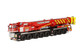Liebherr LTM 1500-8.1 Neeb Schuch Mobile Crane Red Yellow 1/50 Diecast Model WSI Models 01-1626