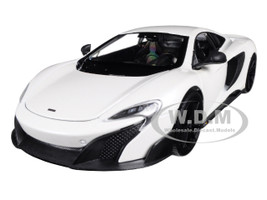McLaren 675LT Silica White 1/18 Model Car Autoart 76046
