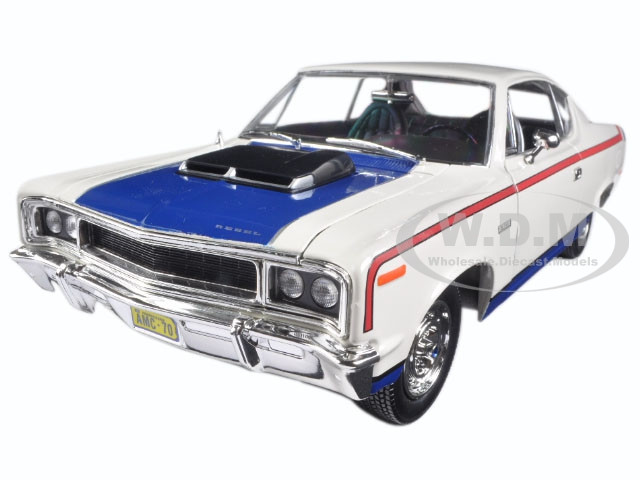 AMC Rebel 1970 schwarz Modellauto 1:18 Lucky Die Cast