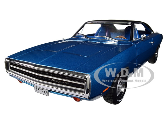 Blue Dodge Charger >> 1970 Dodge Charger 500 Blue With Black Top 1 18 Diecast Model Car By Greenlight Blue Dodge Charger >> 1970 Dodge Charger 500 Blue With Black Top 1 18 Diecast Model Car By Greenlight