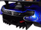 McLaren 650S GT3 Azure Blue Black Accents 1/18 Model Car Autoart 81641