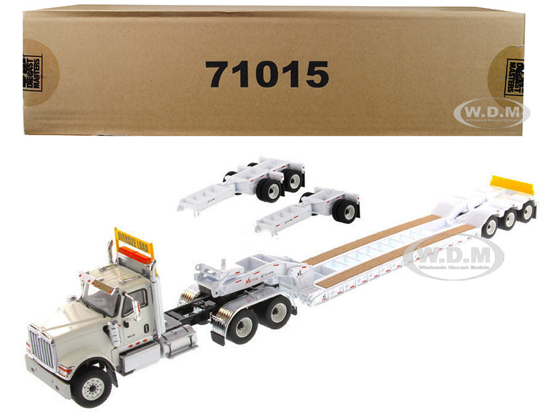 HO TRACTOR /& TRAILER DIECAST CHASSIS SUSPENSION AND ENGINE IN BLACK # 17001