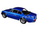 1971 Renault Alpine A110 1600S Metallic Blue 1/18 Diecast Model Car Norev 185300