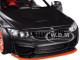 BMW M4 GTS Gray Carbon Top Orange Wheels 1/24 Diecast Model Car Maisto 31246