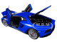 Lamborghini Aventador S Blu Nila Pearl Blue 1/18 Model Car Autoart 79134