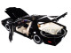 1982 Pontiac Firebird Trans Am Black with Light KITT Knight Rider 1982 TV Series Hollywood Rides Series 1/24 Diecast Model Car Jada 30086