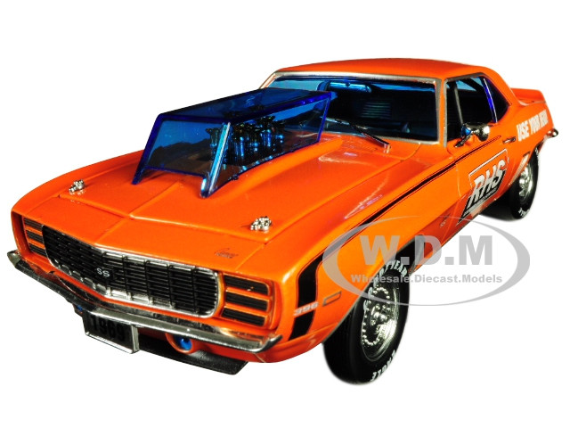 Orange 33 Willys Coupe American Muscle Machines Series 1:64 Scale Collectible Die Cast Model Car CAT