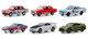 Tokyo Torque Series 5 Set 6 Cars 1/64 Diecast Models Greenlight 47030