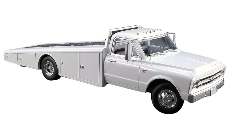 1967 Chevrolet C-30 Ramp Truck White Limited Edition 996 pieces Worldwide 1/18 Diecast Model ACME A1801700