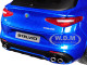 Alfa Romeo Stelvio Quadrifoglio Blue 1/24 Diecast Model Car Bburago 21086