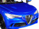 Alfa Romeo Stelvio Quadrifoglio Blue 1/24 Diecast Model Car Bburago 21086