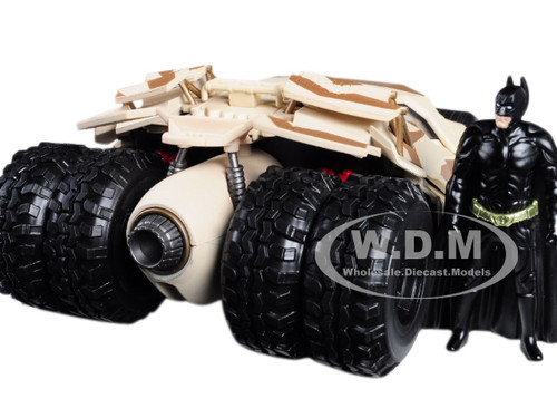 Figurine Batman Neuf Livraison Domicile 1//24 Jada Batmobile Trumble Camouflage