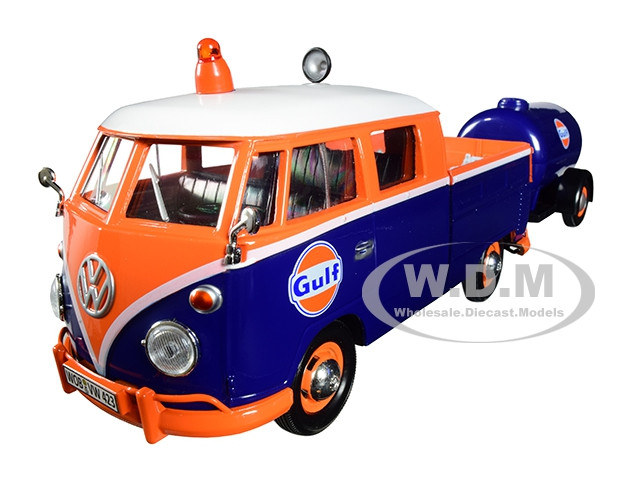 24 79555 Volkswagen Type 2 Service Pick Up Van Motormax Richmond Jouets par 1  Golfe Bleu/Orange 