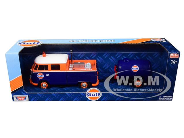 Spark ミニカー Gulf Transporter 1971 1/14 フォルクスワーゲン ビートル レーシング Gulf ライトブルー