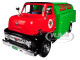 1953 Ford Tanker Truck Texaco Fire Chief 9th Series USA Series Utility Service Advertising 1/30 Diecast Model Autoworld CP7520