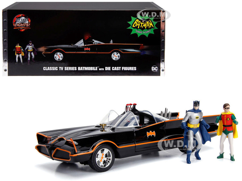Jada Toys DC Classic TV Series Batman & Batmobile 1:32 Diecast Car NEW 