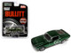 1968 Ford Mustang GT Chrome Green Edition Bullitt 1968 Movie 50 Years Anniversary Limited Edition 4600 pieces Worldwide 1/64 Diecast Model Car Greenlight 51226