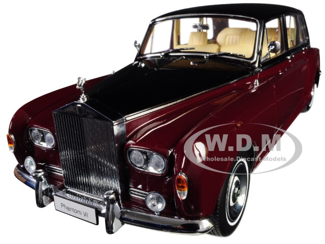 Kyosho 1//18 Rolls-Royce Phantom VI Luxury Classic Car Die-Cast Model White