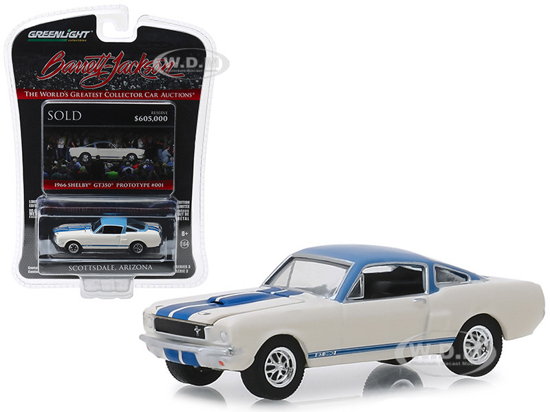 1967 Ford Shelby gt-350 Blue-USPS America on the Move *** GreenLight 1:64 nuevo