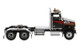 Western Star 4700 SF Tandem Day Cab Tractor Metallic Black 1/50 Diecast Model Diecast Masters 71036