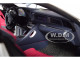 Lexus LC500 Metallic White Dark Rose Interior Carbon Top 1/18 Model Car Autoart 78872