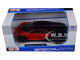 Bugatti Chiron Sport 16 Red Black Special Edition 1/24 Diecast Model Car Maisto 31524