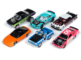 Street Freaks 2019 Release 1 Set A 6 Cars Limited Edition 3000 pieces Worldwide 1/64 Diecast Models Johnny Lightning JLSF012 A