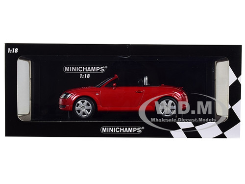 MINICHAMPS Audi TT レッド1/18 Minichamps 1:18 2006 Audi TT Roadster (red) - Awesome Diecast