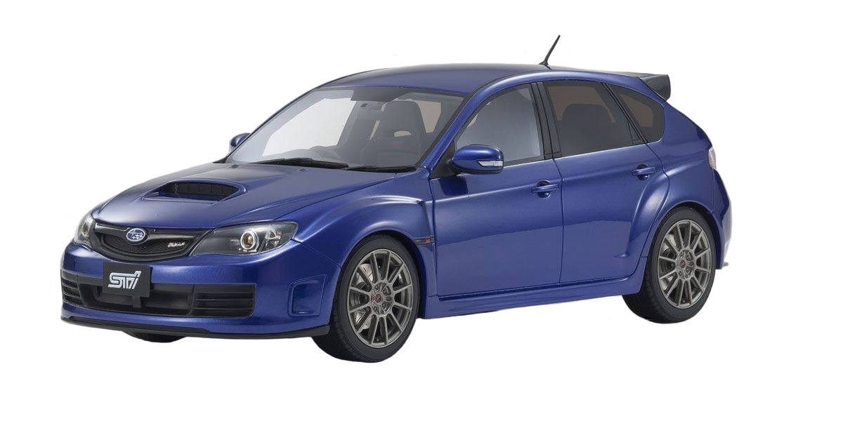 Subaru Impreza Sti R205 Blue 1 18 Model Car By Otto Mobile For Kyosho