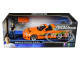 Toyota Supra Metallic Orange Brian Diecast Figure Fast & Furious Movie 1/24 Diecast Model Car Jada 30738