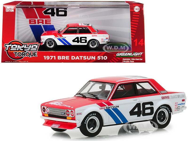 1971 Datsun 510 #46 John Morton Brock 