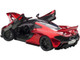 McLaren P1 Volcano Red with Carbon Top 1/12 Model Car by Autoart (12243