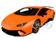 Lamborghini Huracan Performante Arancio Anthaeus Matt Orange Gold Wheels 1/18 Model Car Autoart 79152