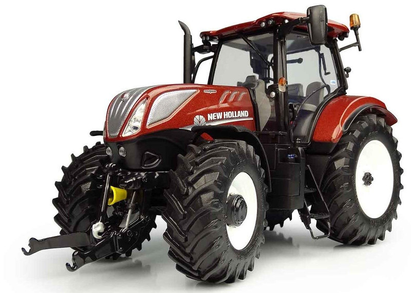 New Holland T7.225 Terracotta Edition Tractor Limited Edition 1000 pieces Worldwide 1/32 Diecast Model Universal Hobbies UH5376
