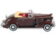 1936 Buick Special Convertible Coupe Cardinal Maroon 1/87 HO Scale Diecast Model Car Oxford Diecast 87BS36003