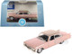 1961 Cadillac Sedan DeVille Metallic Pink 1/87 HO Scale Diecast Model Car Oxford Diecast 87CSD61001