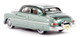 1949 Mercury Coupe Metallic Green Dark Green Top 1/87 HO Scale Diecast Model Car Oxford Diecast 87ME49001