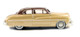 1949 Mercury Coupe Gold Dark Brown Top 1/87 HO Scale Diecast Model Car Oxford Diecast 87ME49004
