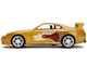 Slap Jack's Toyota Supra Gold Fast & Furious Movie 1/32 Diecast Model Car Jada 99542